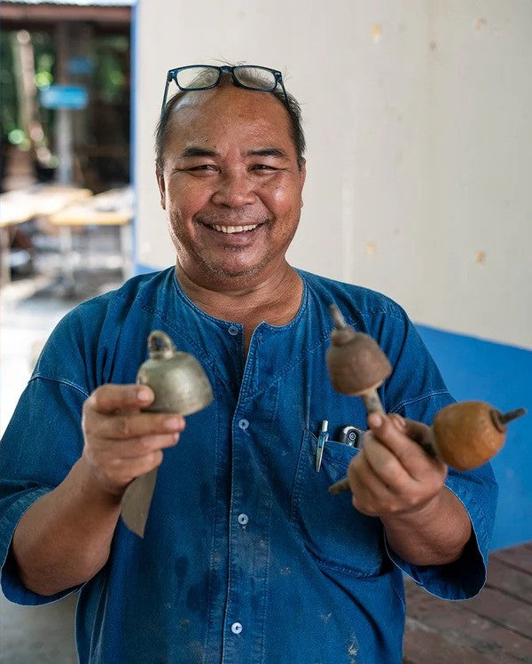 Supporting Loong Boonmee and Ban Pa Ao Brass Village