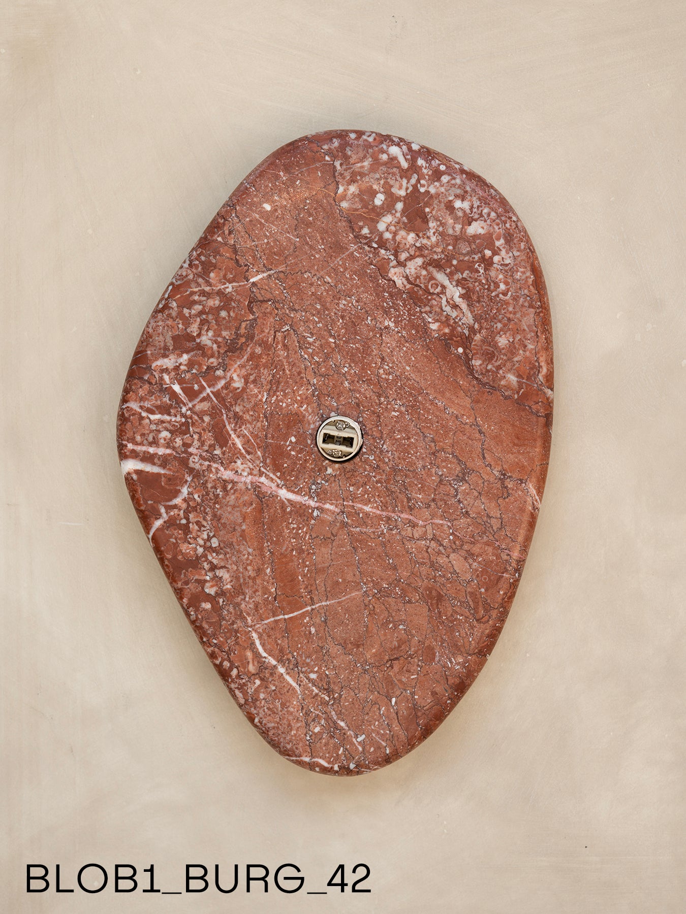 Blob Sconce #1 - Burgundy