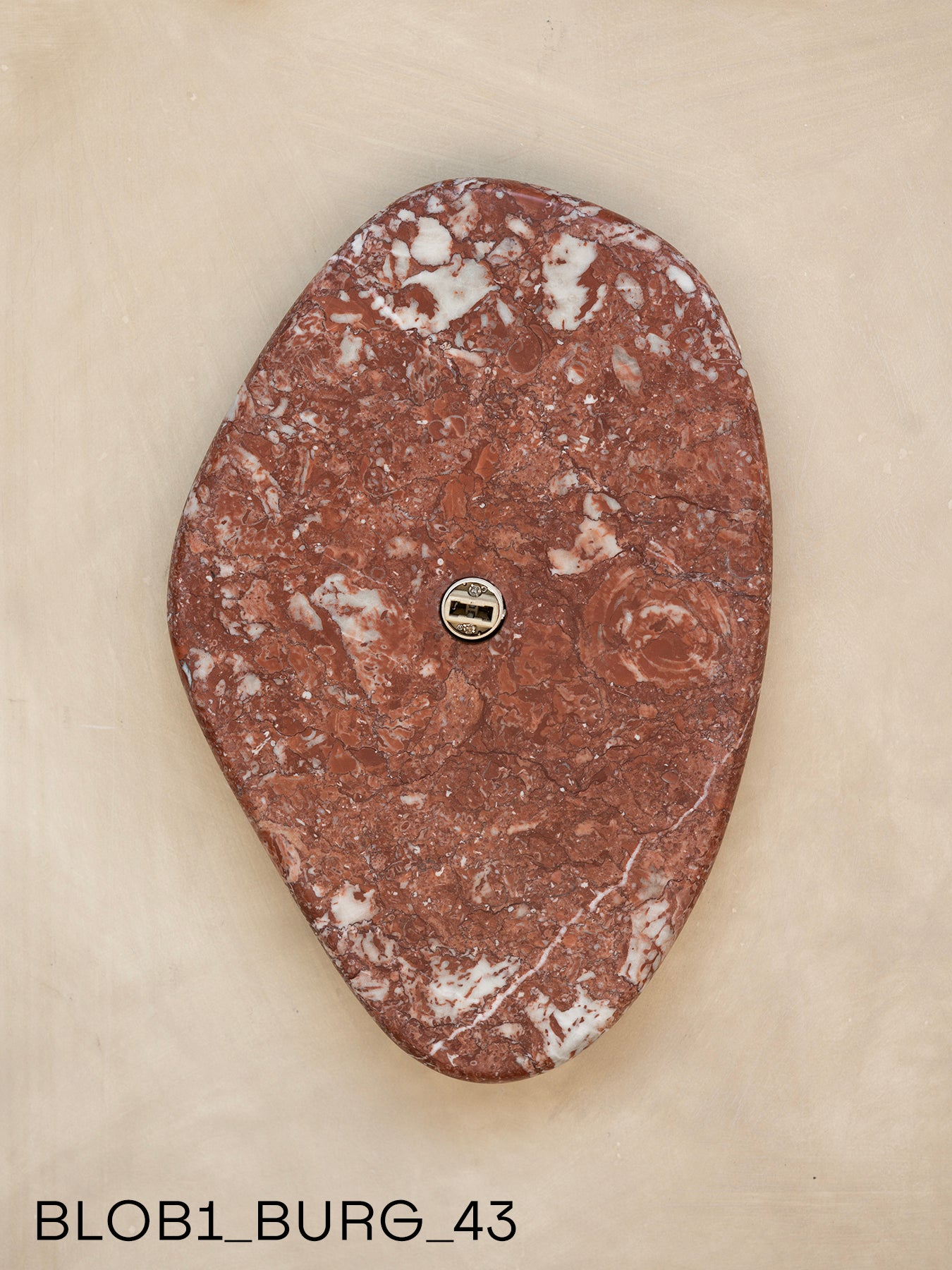 Blob Sconce #1 - Burgundy