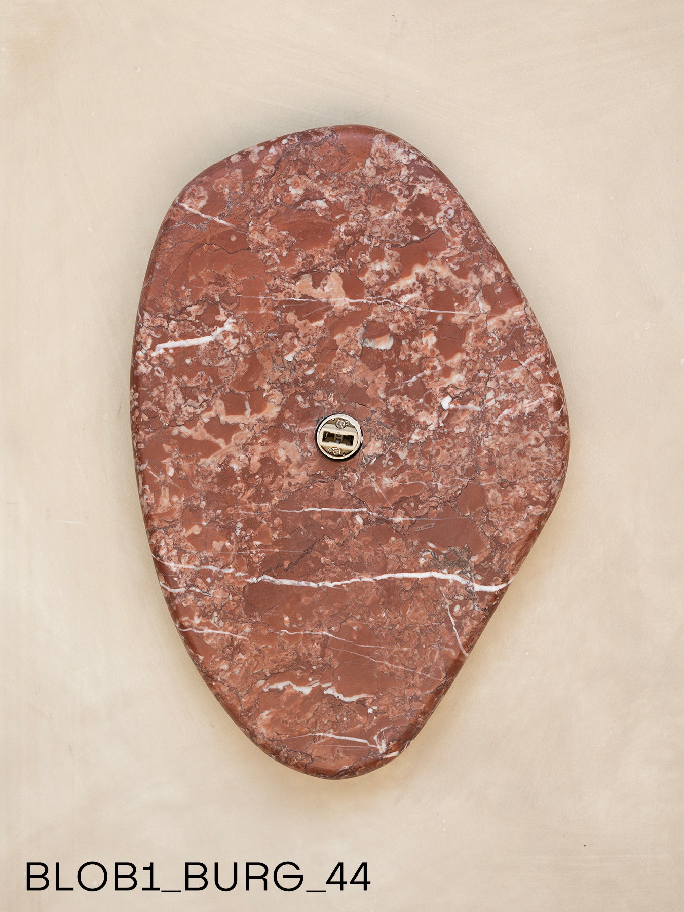 Blob Sconce #1 - Burgundy