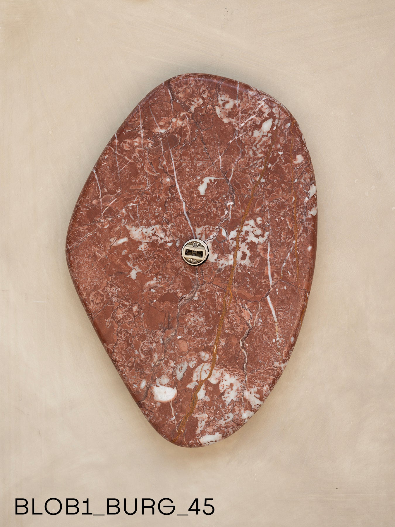 Blob Sconce #1 - Burgundy