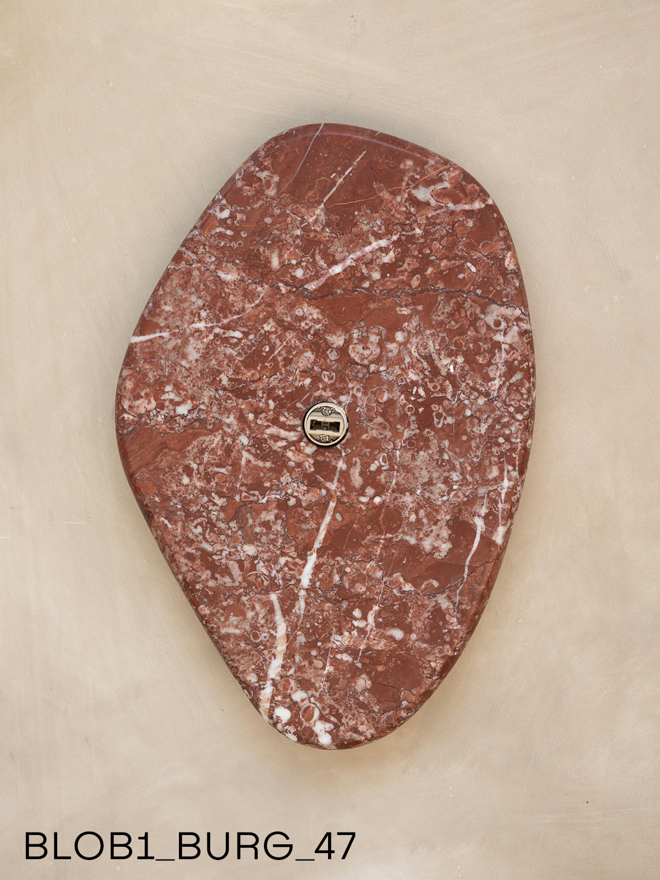 Blob Sconce #1 - Burgundy