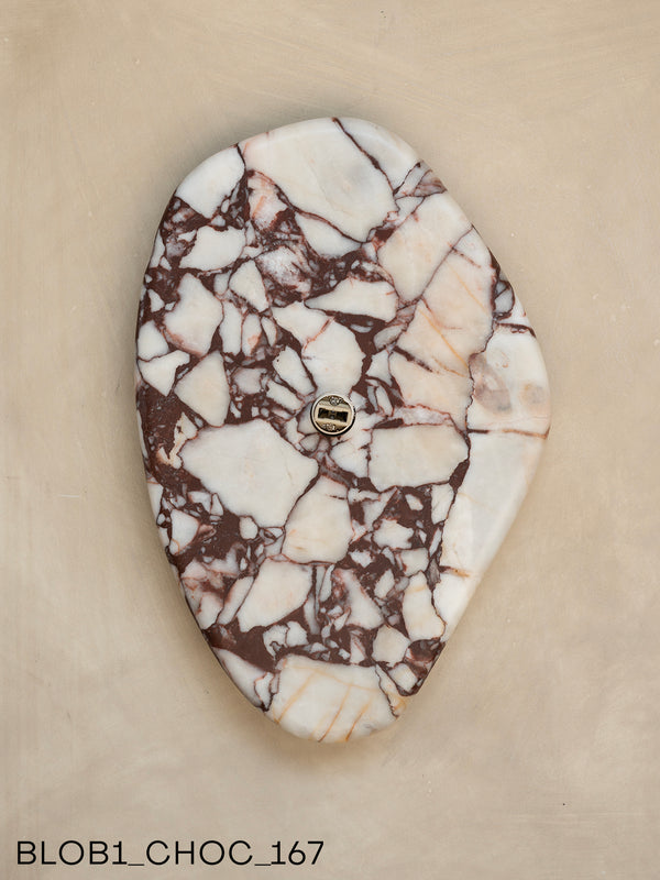 Blob Sconce #1 - Chocolate