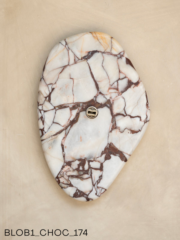 Blob Sconce #1 - Chocolate