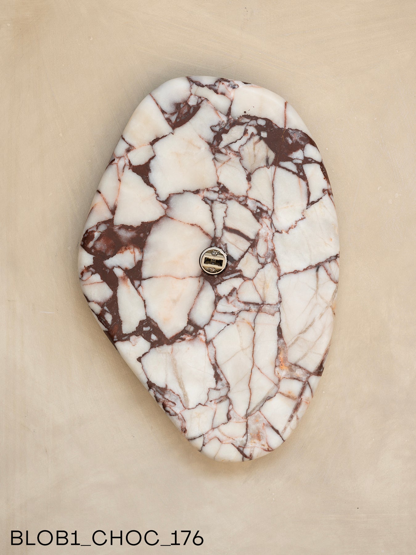 Blob Sconce #1 - Chocolate