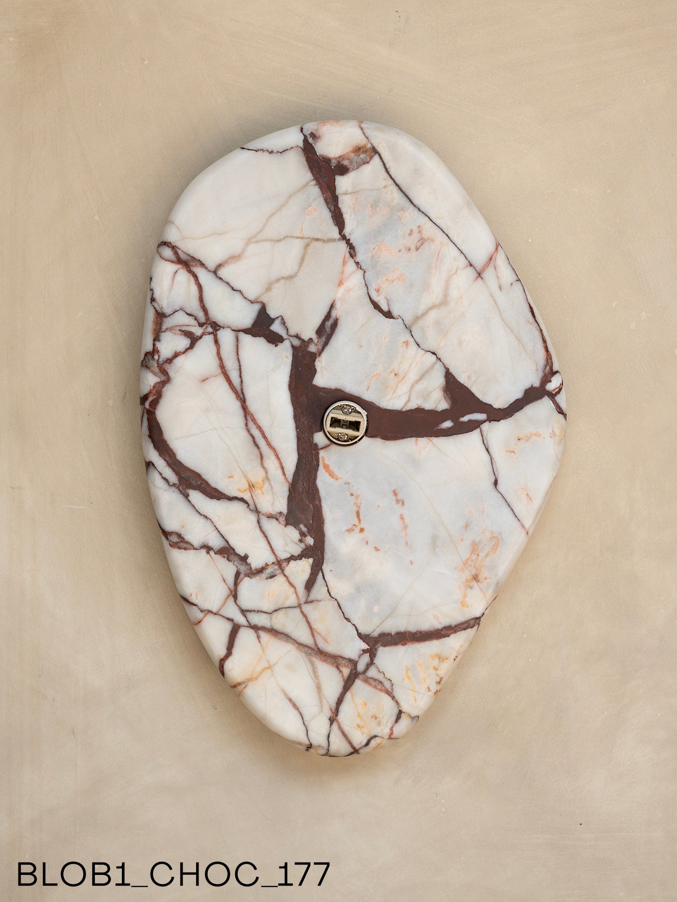 Blob Sconce #1 - Chocolate