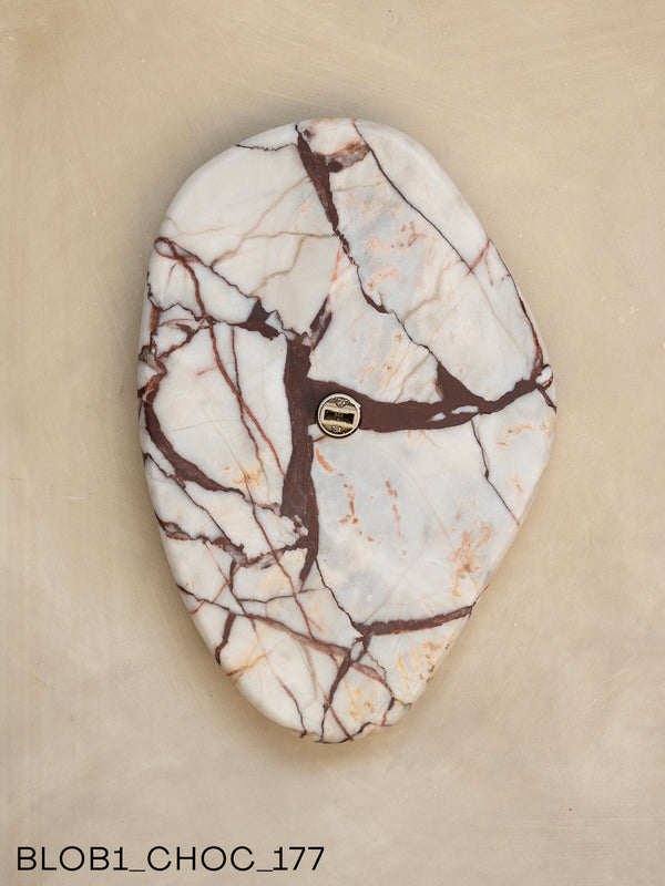 Blob Sconce #1 - Chocolate