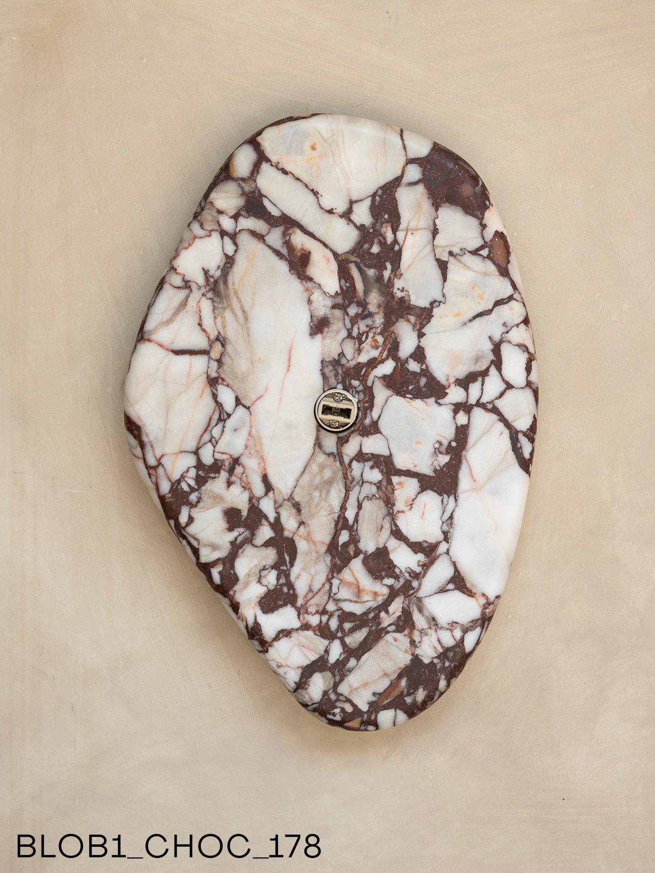 Blob Sconce #1 - Chocolate