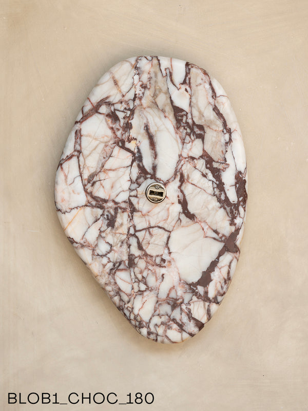 Blob Sconce #1 - Chocolate