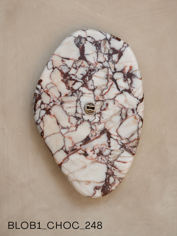 Blob Sconce #1 - Chocolate