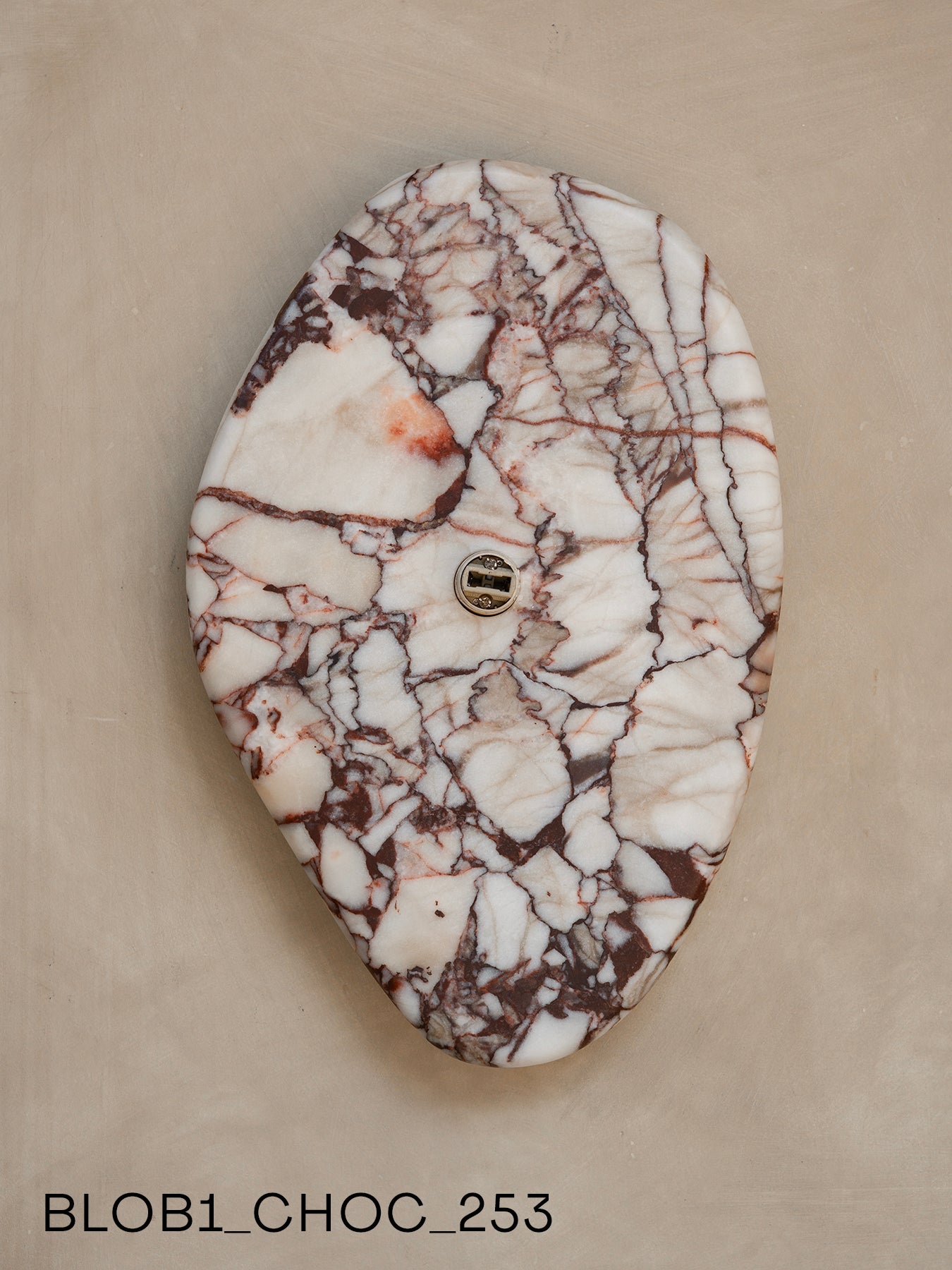Blob Sconce #1 - Chocolate
