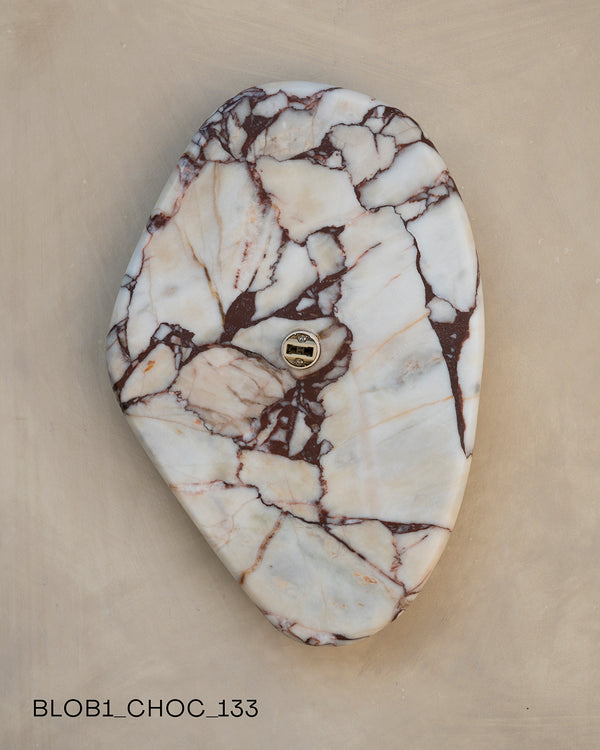 Blob Sconce #1 - Chocolate