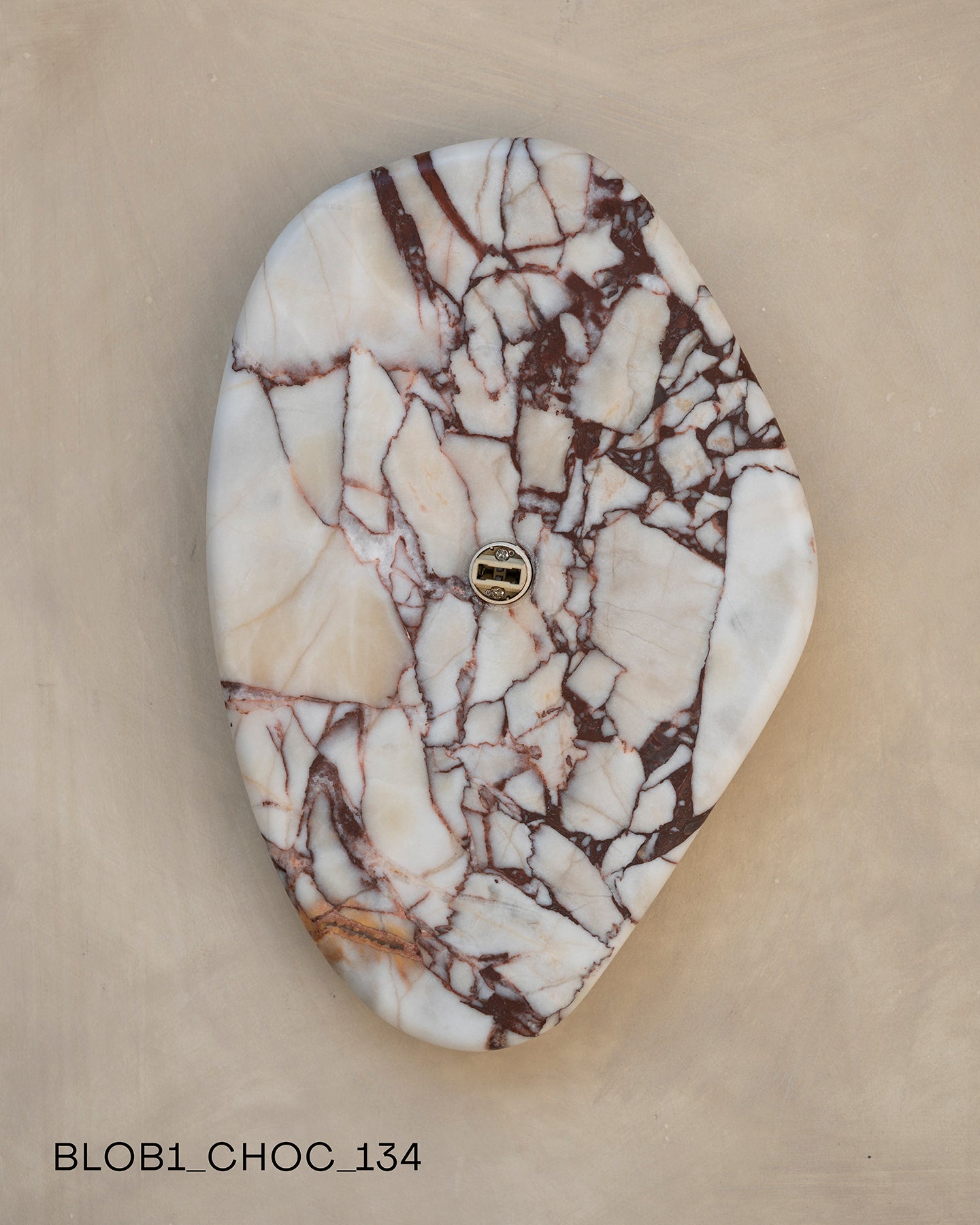 Blob Sconce #1 - Chocolate