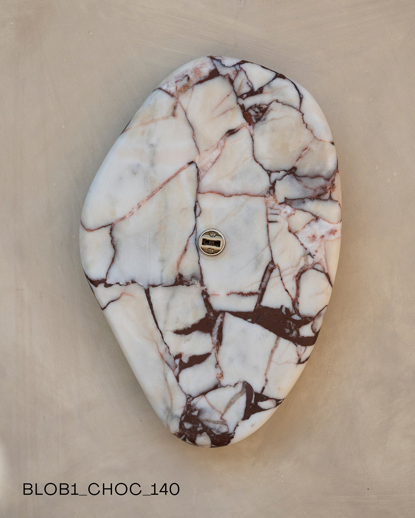 Blob Sconce #1 - Chocolate