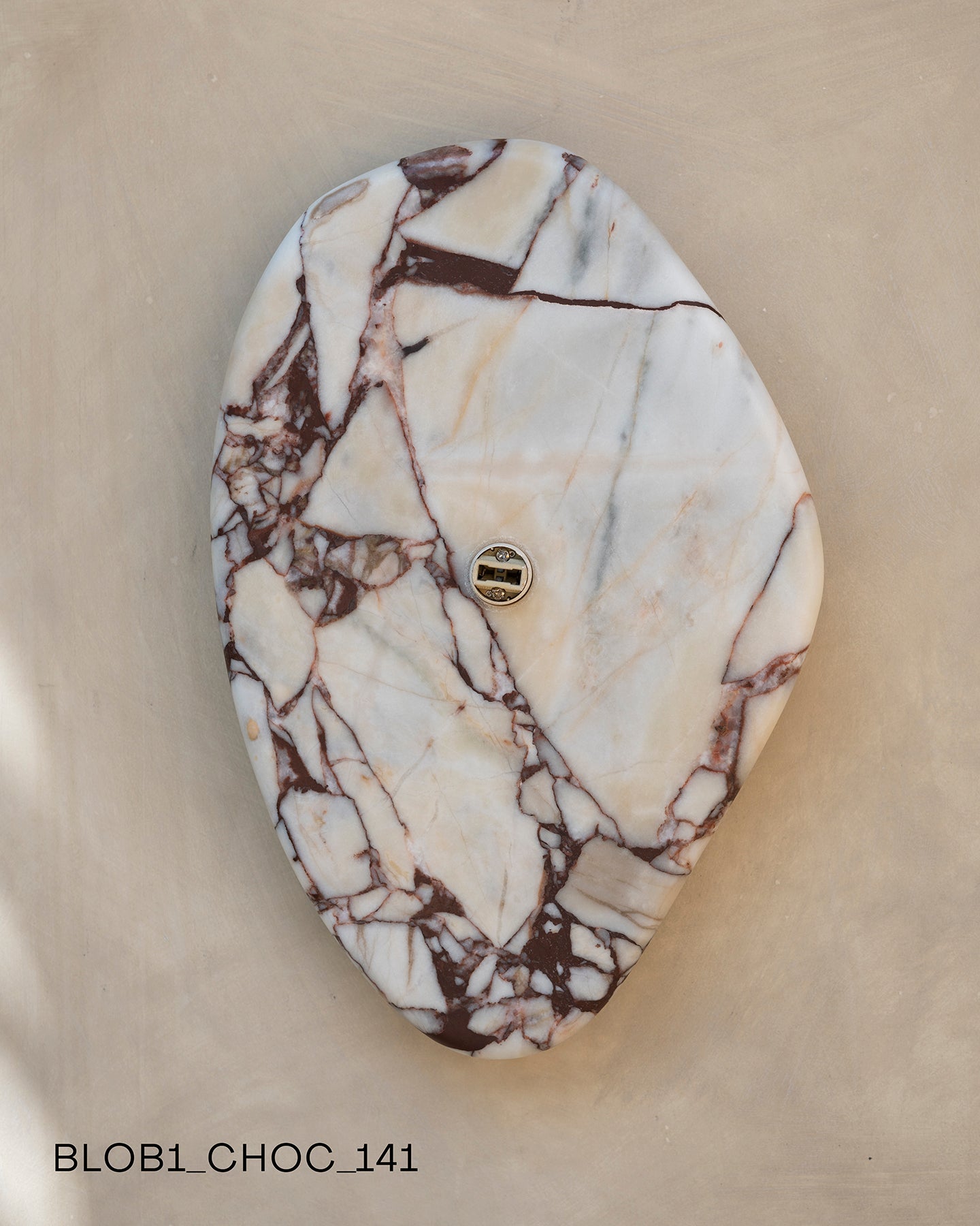 Blob Sconce #1 - Chocolate