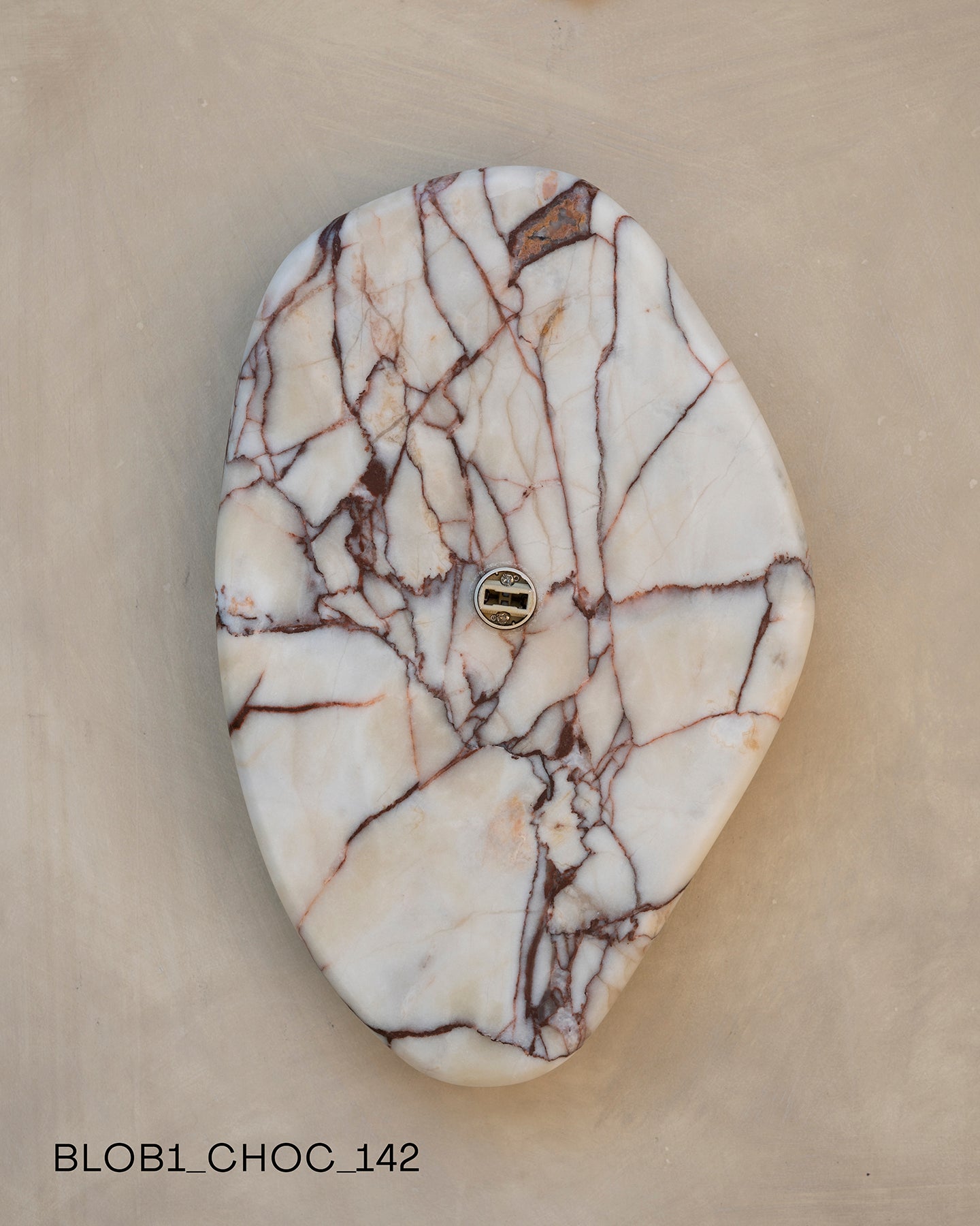 Blob Sconce #1 - Chocolate