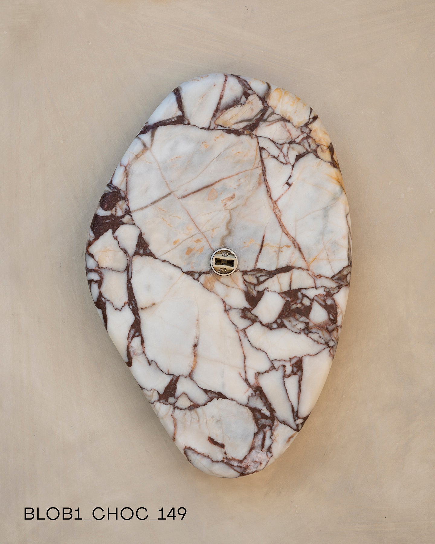 Blob Sconce #1 - Chocolate