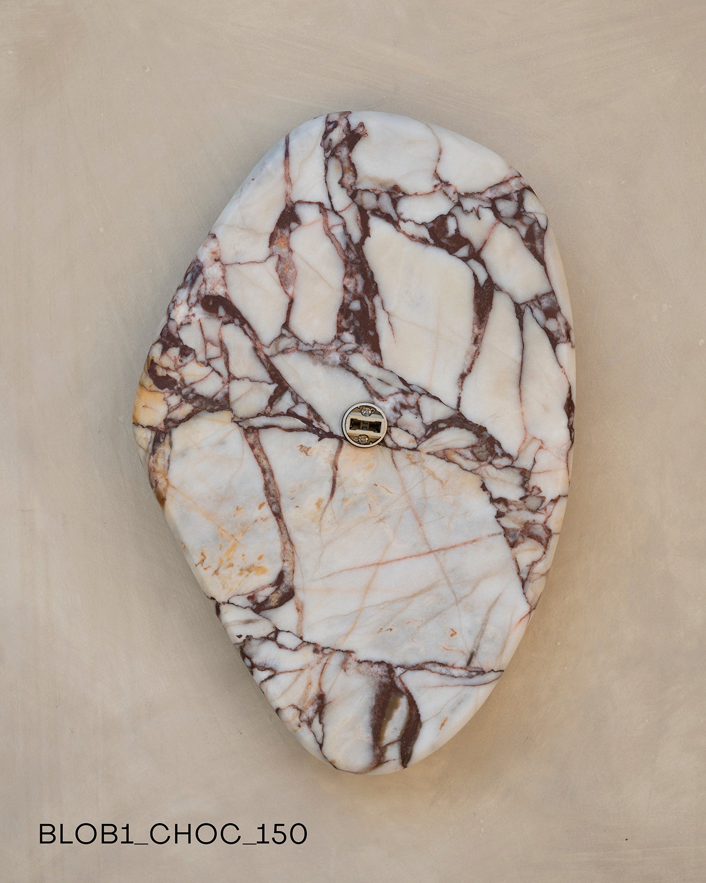 Blob Sconce #1 - Chocolate