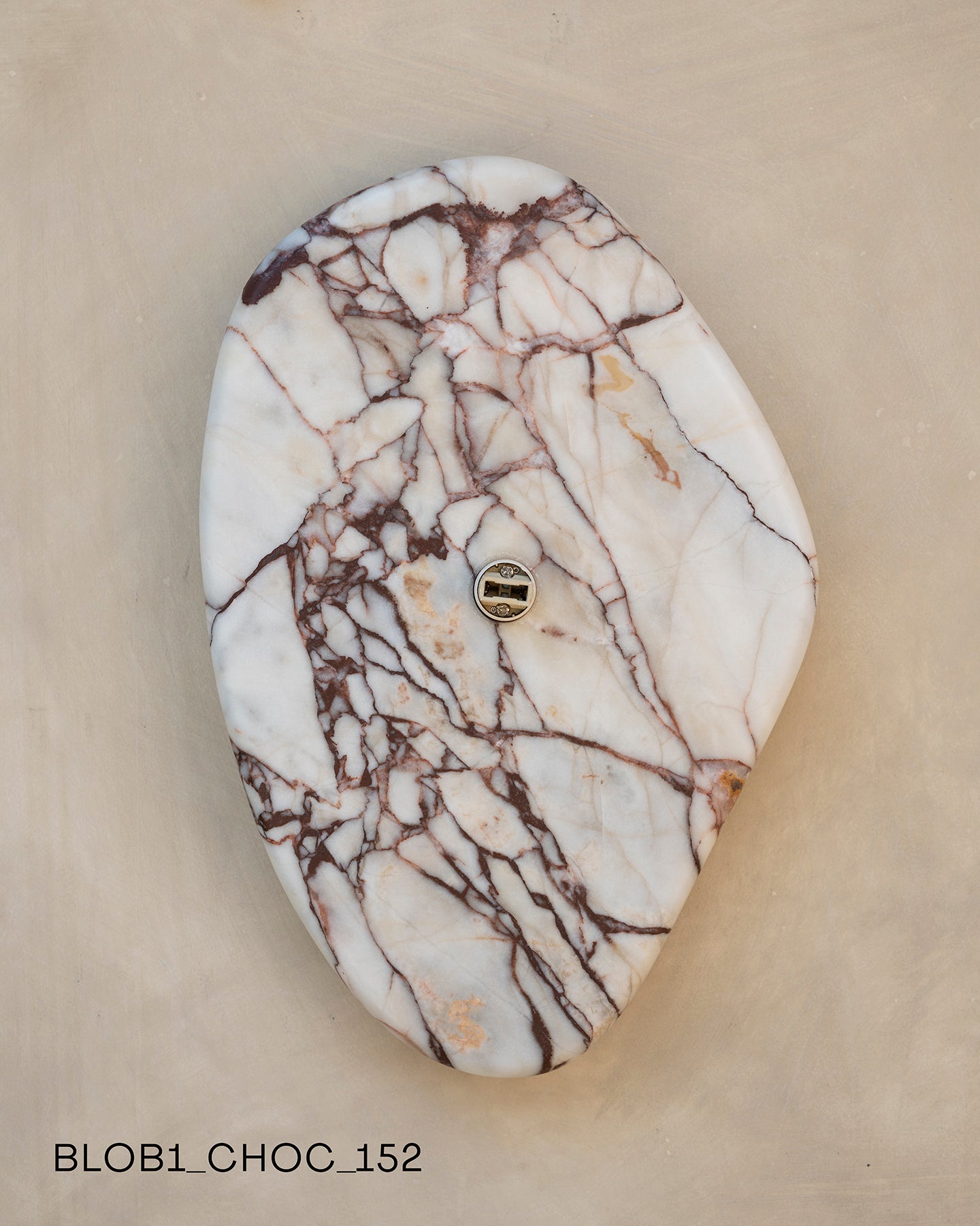 Blob Sconce #1 - Chocolate