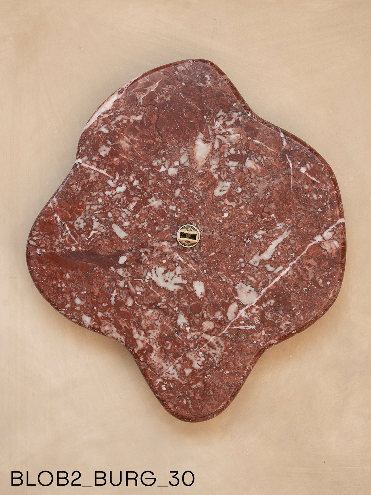 Blob Sconce #2 - Burgundy