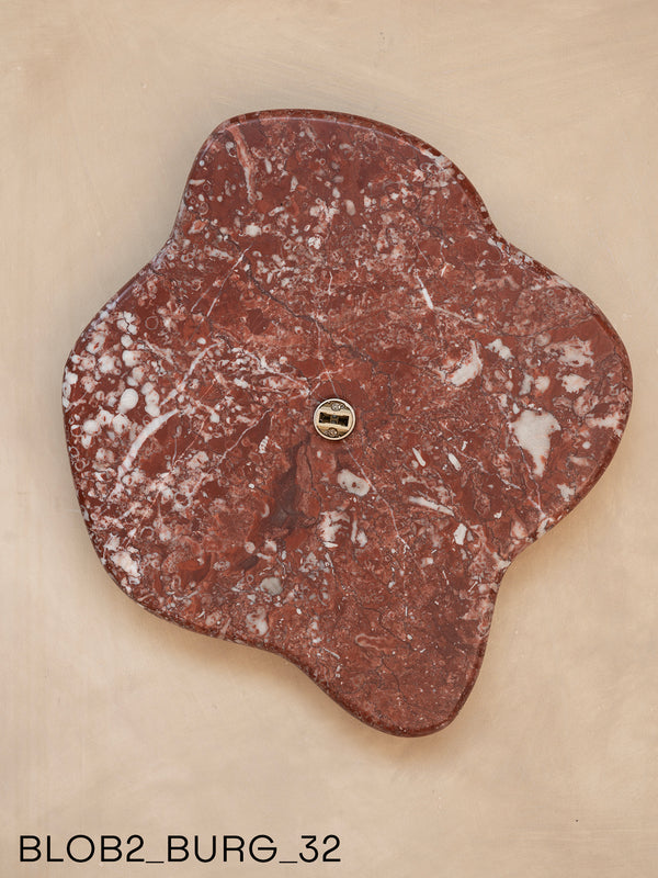 Blob Sconce #2 - Burgundy