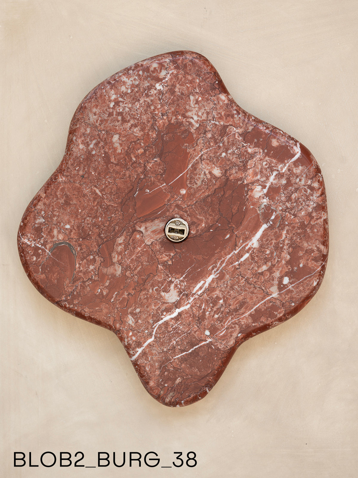 Blob Sconce #2 - Burgundy