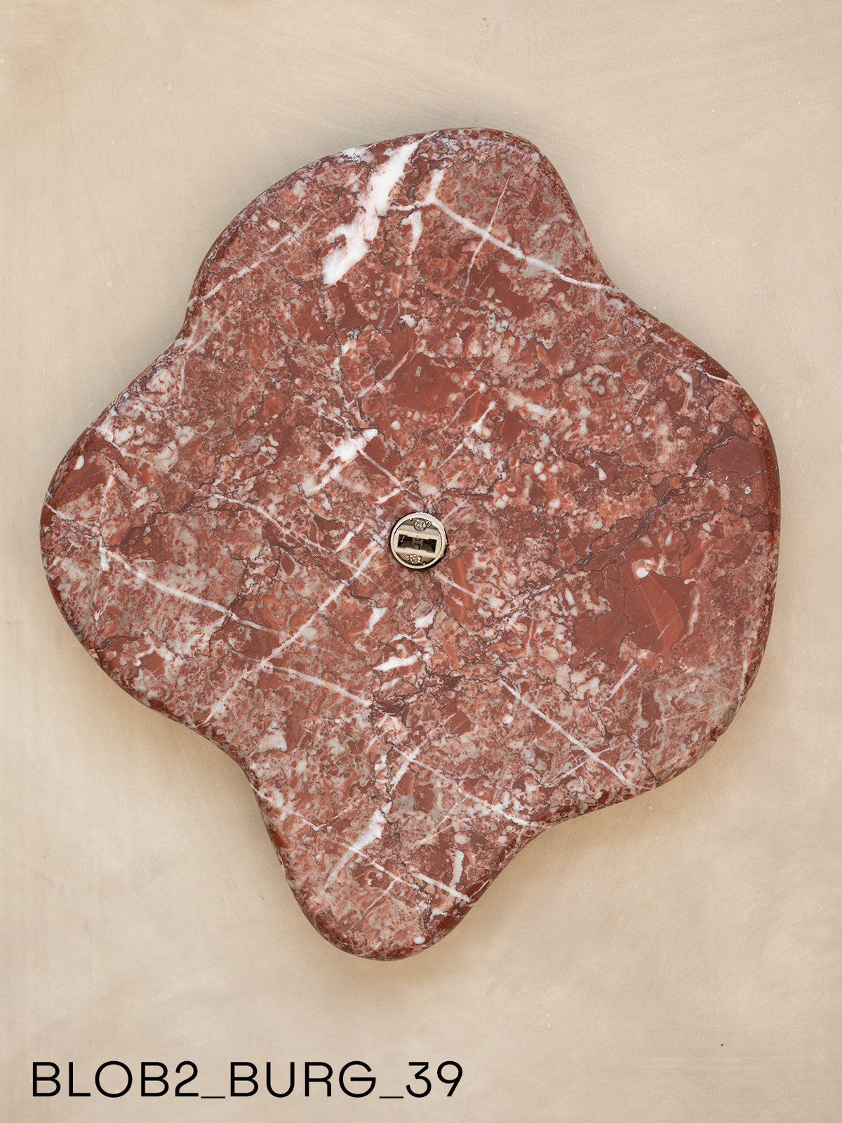 Blob Sconce #2 - Burgundy