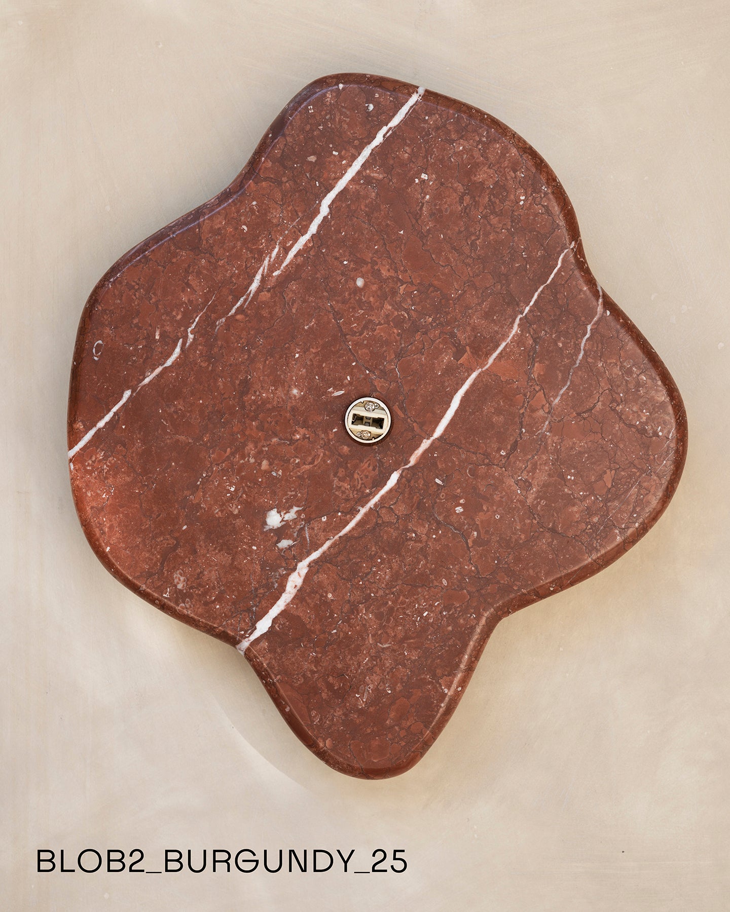 Blob Sconce #2 - Burgundy