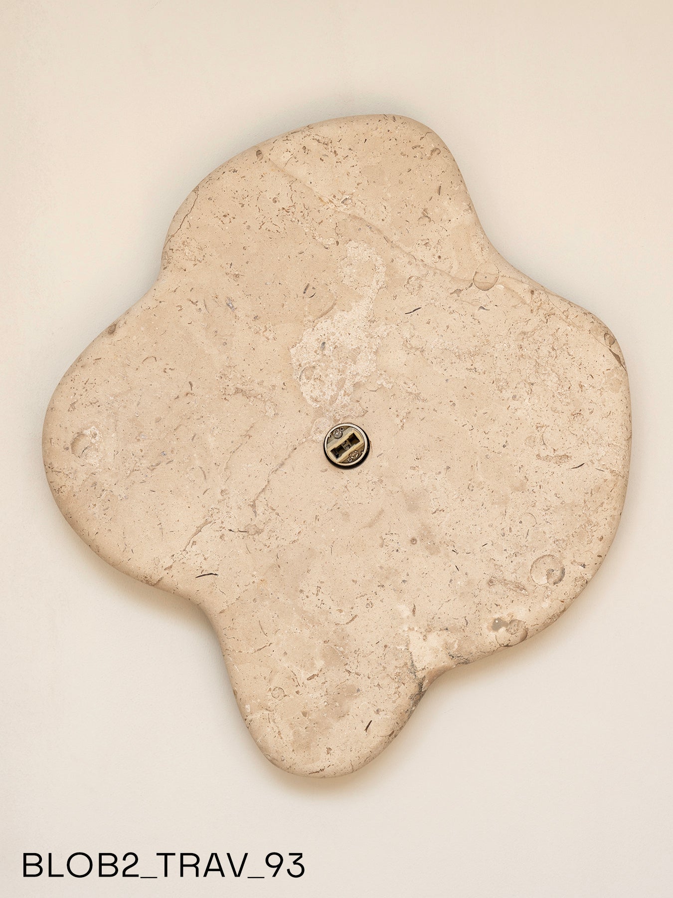 Blob Sconce #2 - Travertine