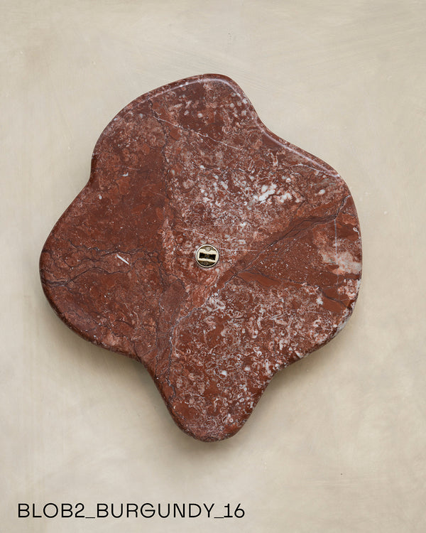 Blob Sconce #2 - Burgundy