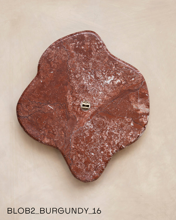Blob Sconce #2 - Burgundy