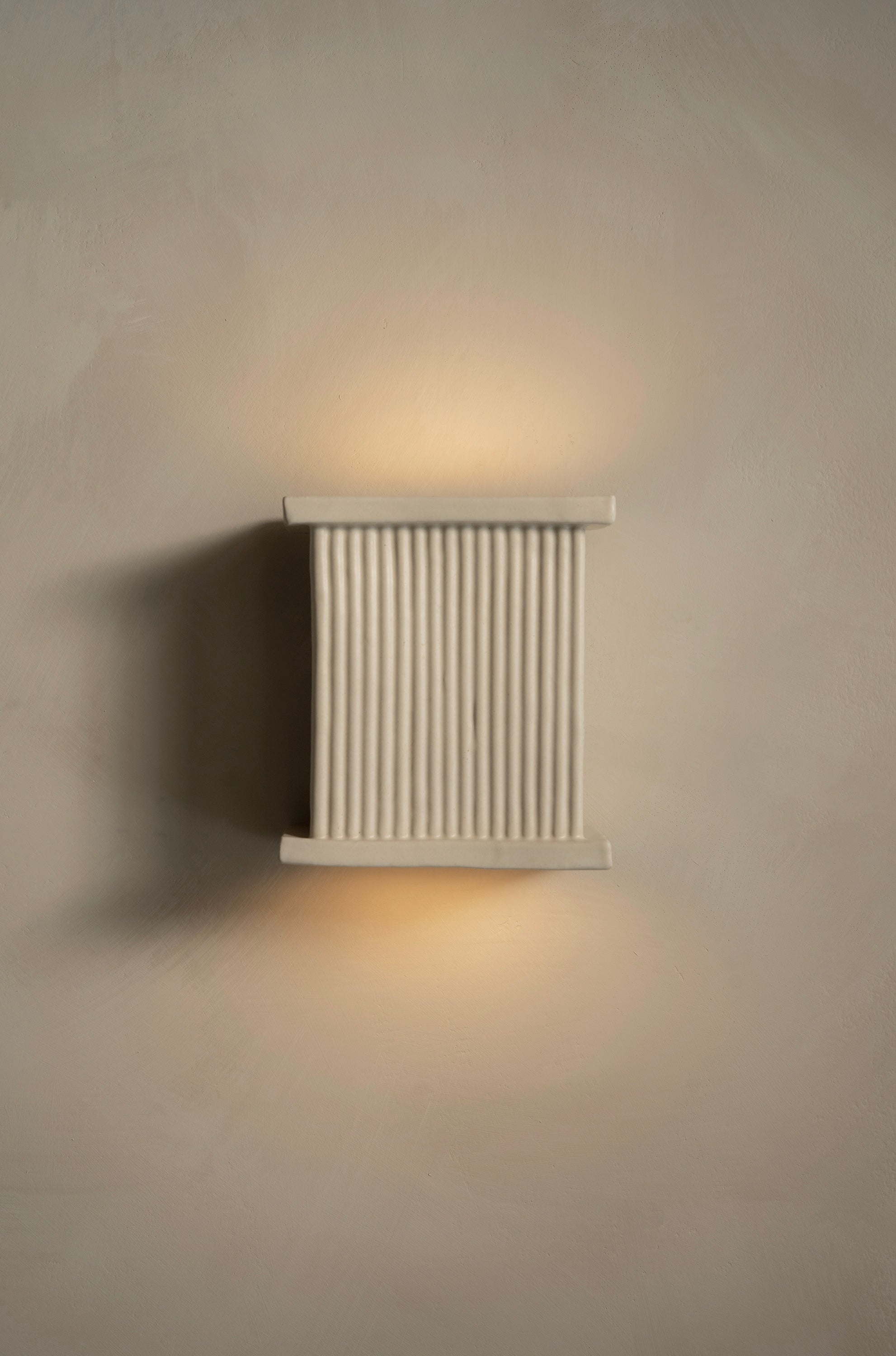 DIN Sconce - Malee White