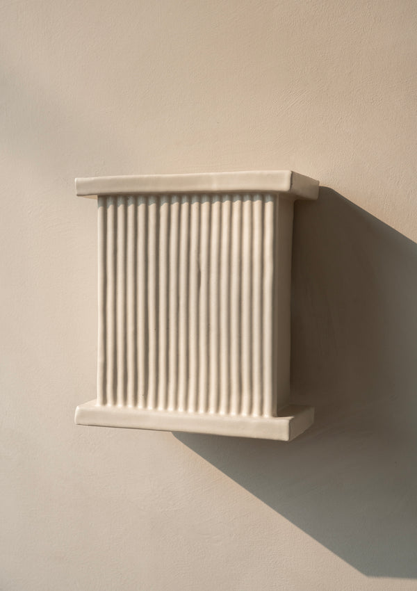 DIN Sconce - Malee White