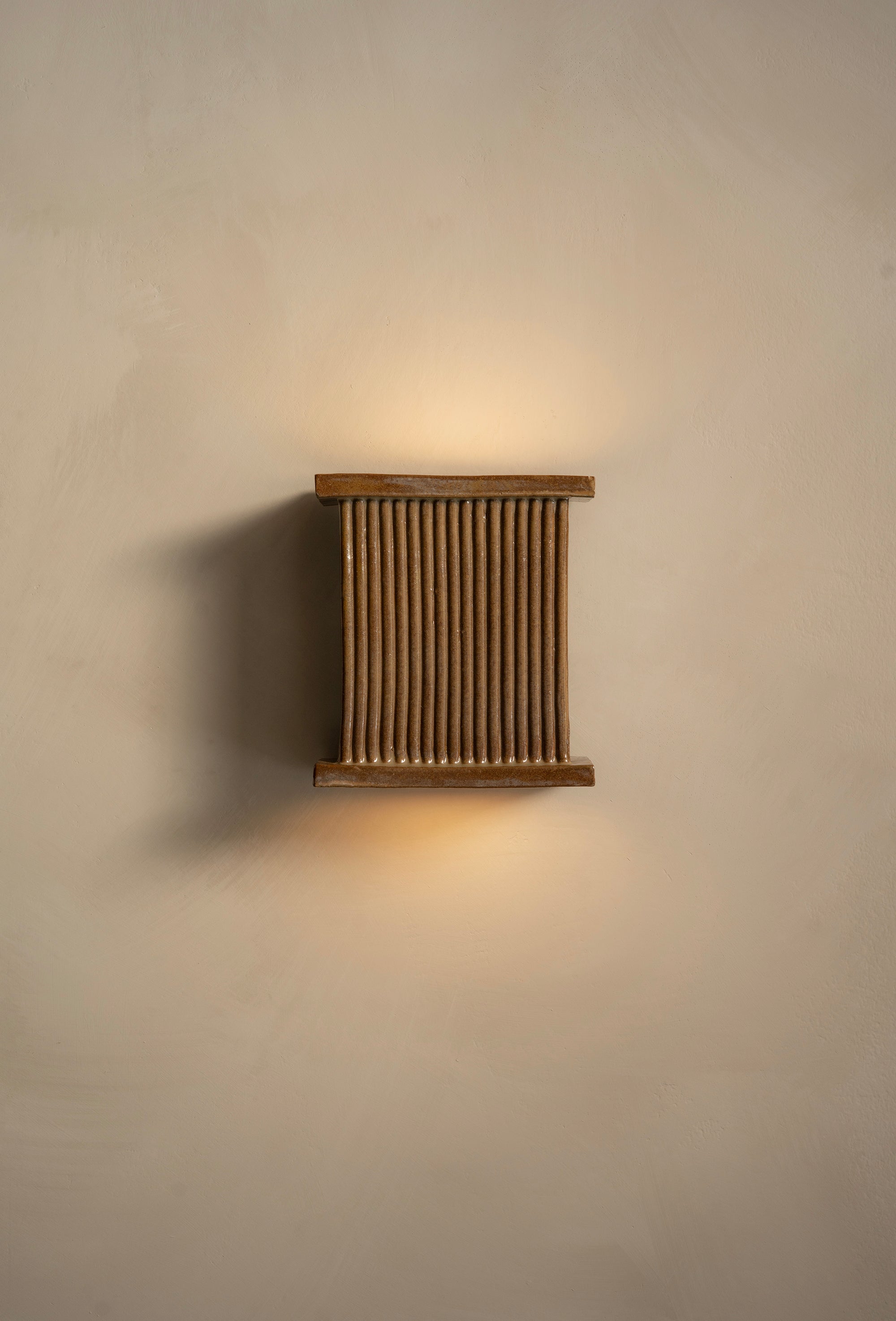DIN Sconce -  Sai Brown