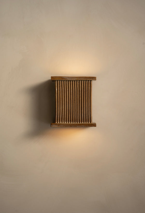 DIN Sconce -  Sai Brown