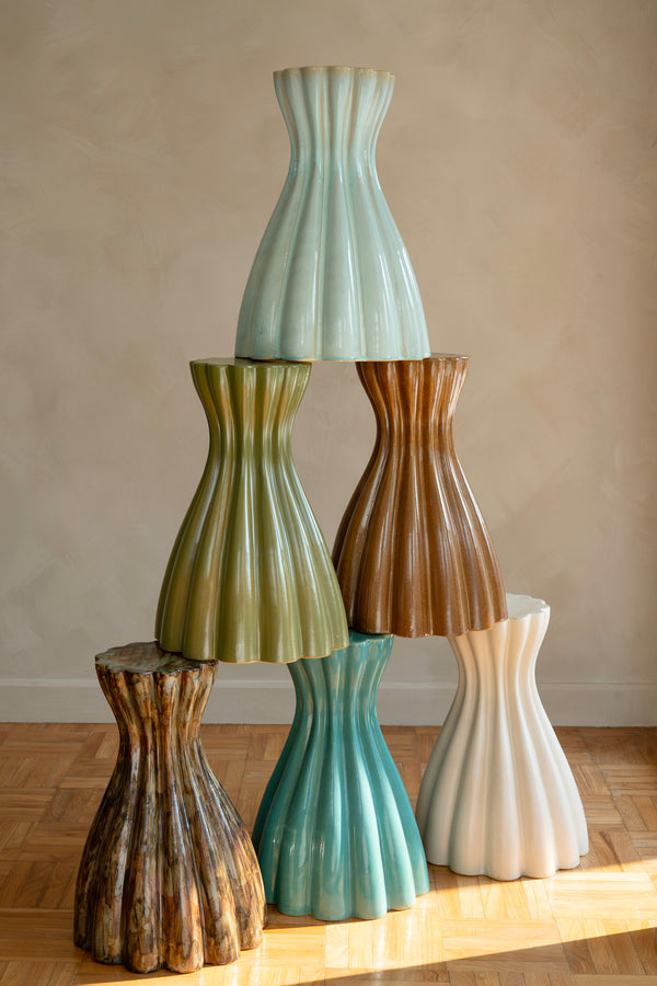 DIN Side Table - Andaman Blue