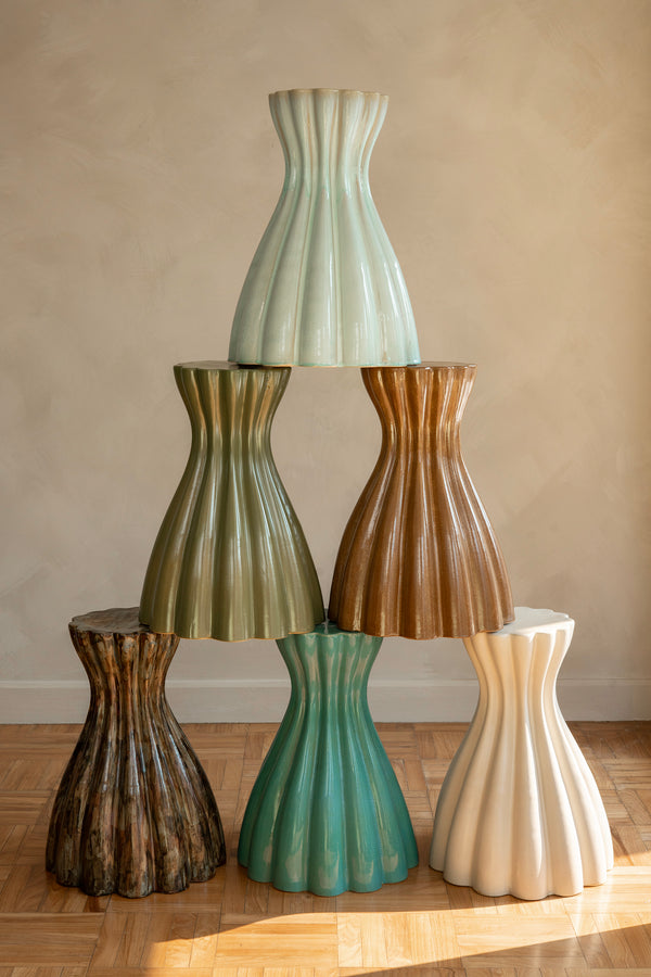 DIN Side Table - Tri-Glaze