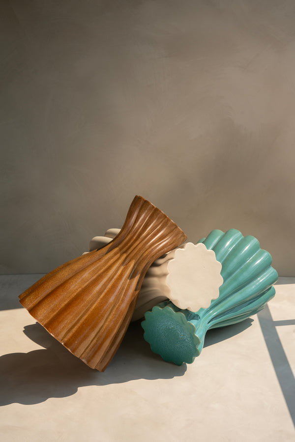 DIN Side Table - Sai Brown