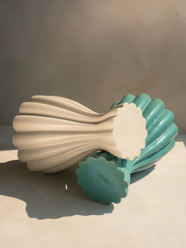 DIN Side Table - Malee White