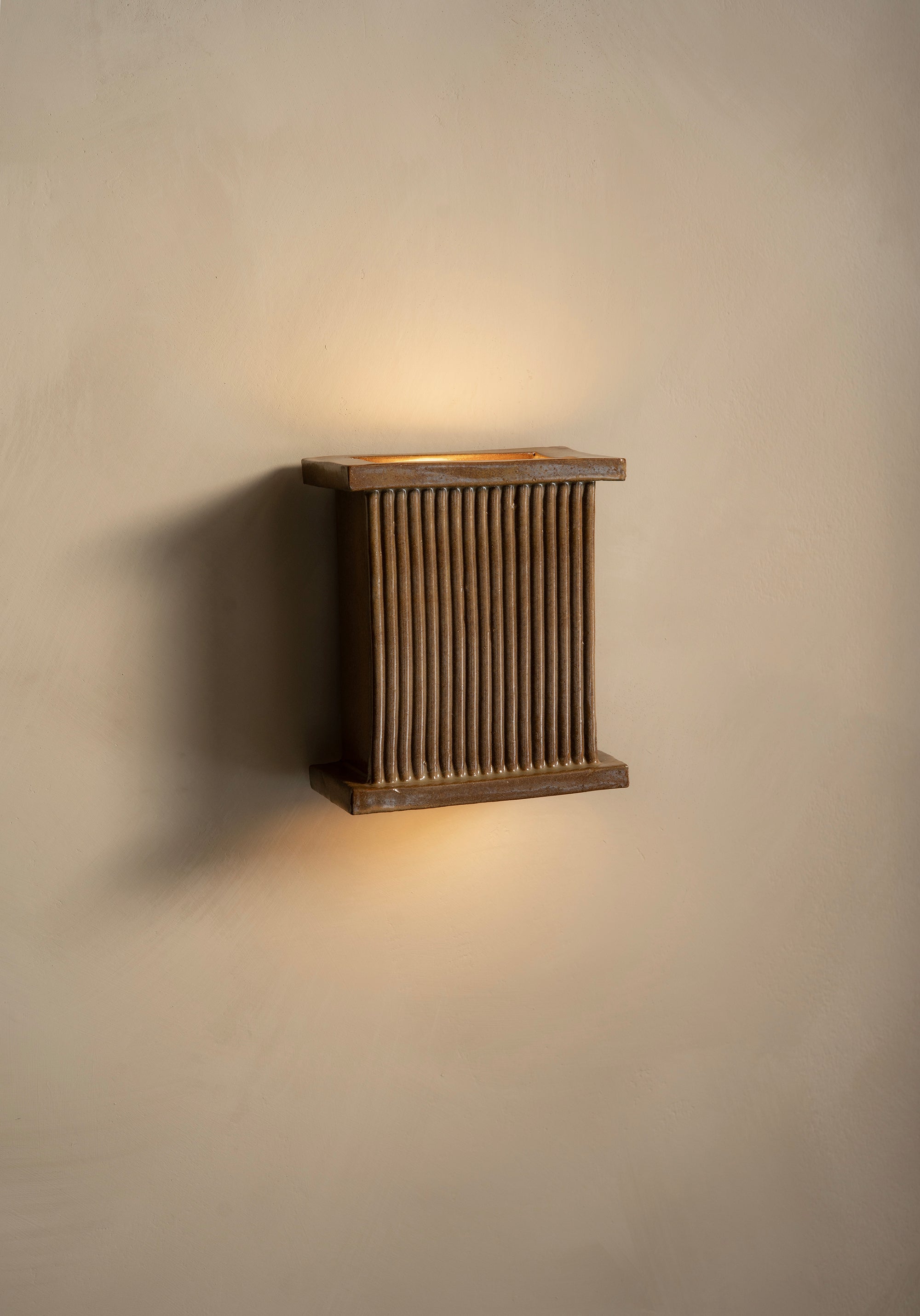 DIN Sconce -  Sai Brown