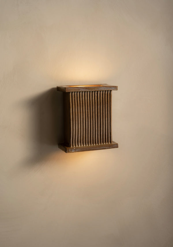 DIN Sconce -  Sai Brown