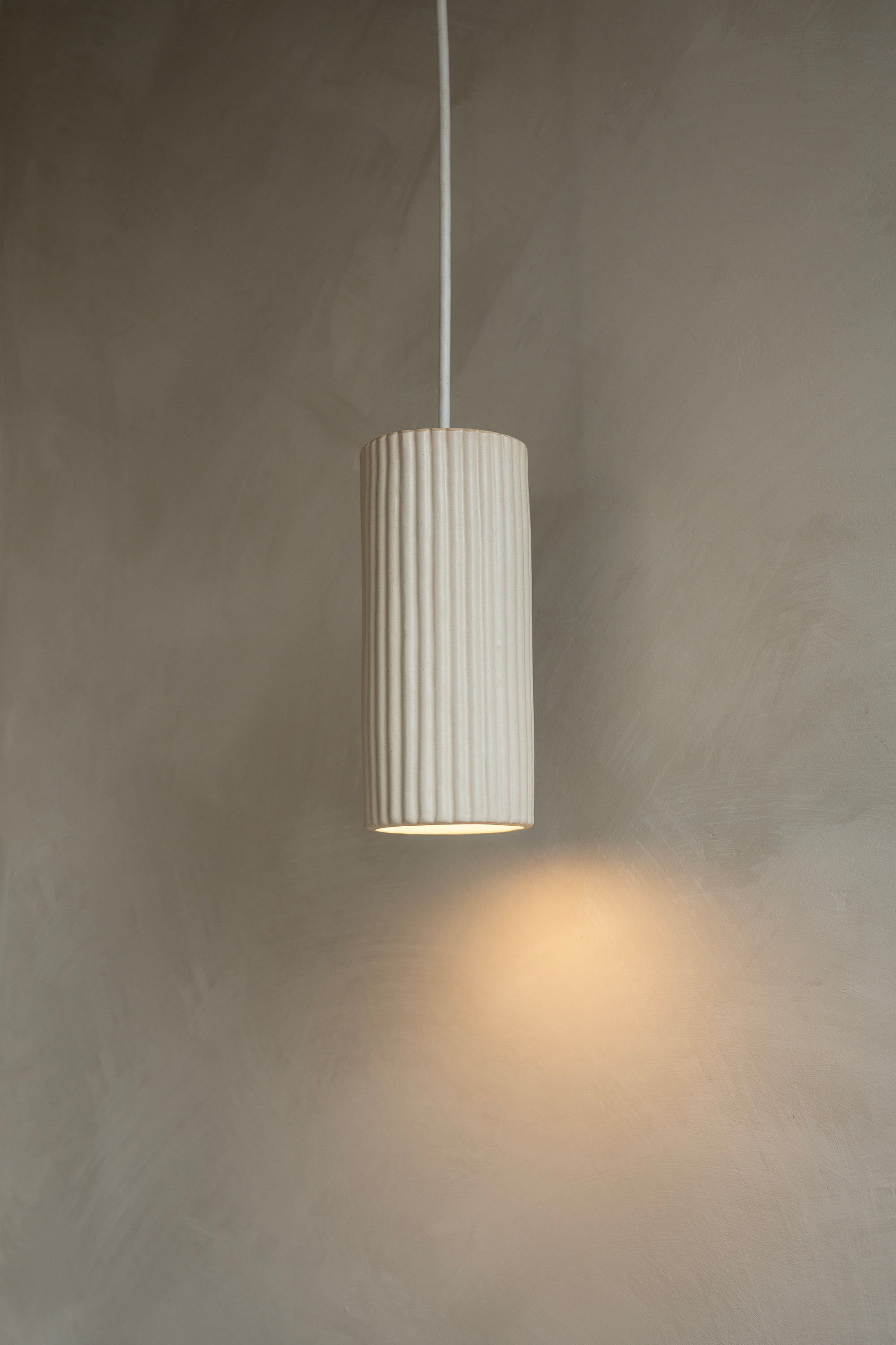 DIN Pendant - Malee White
