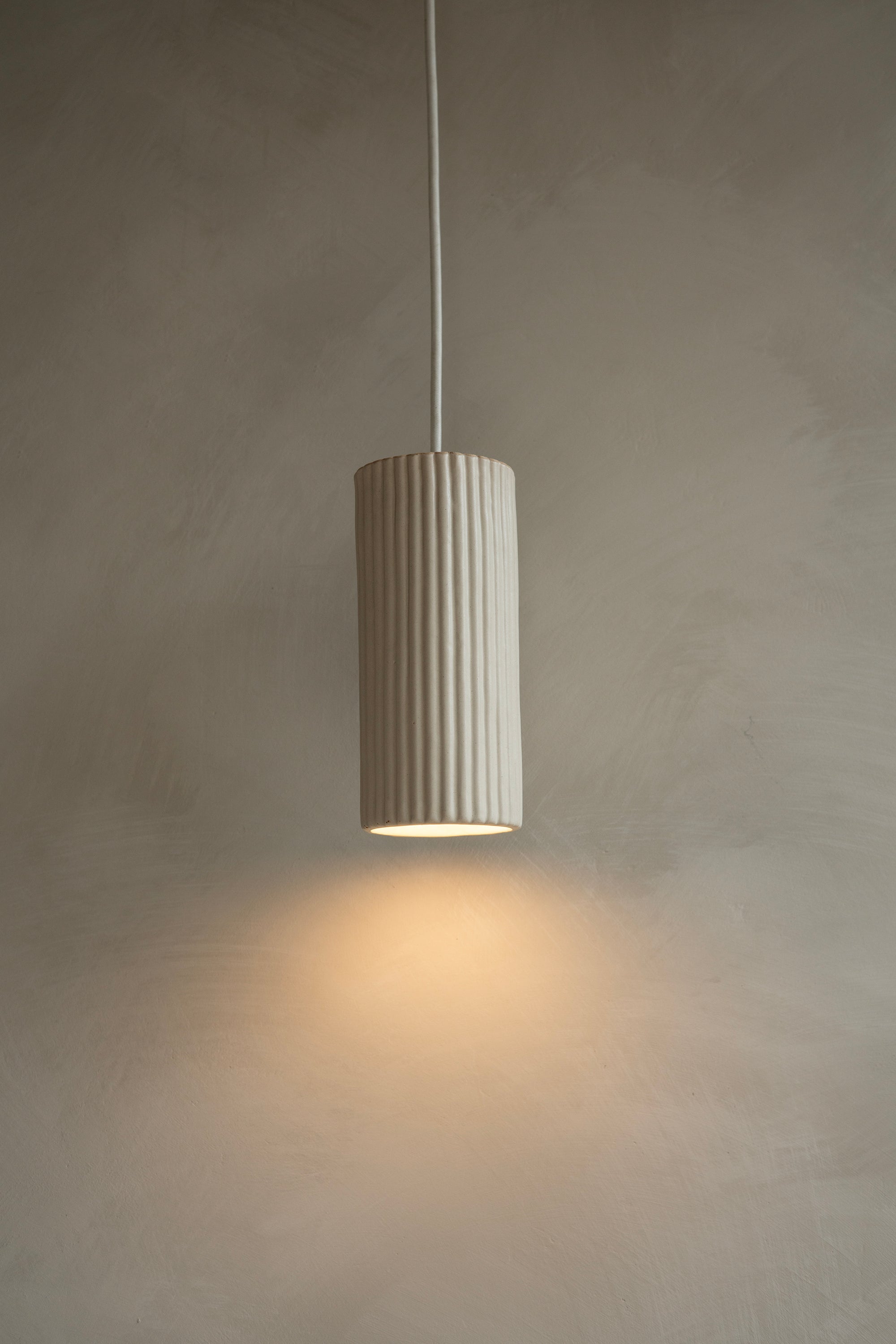 DIN Pendant - Malee White