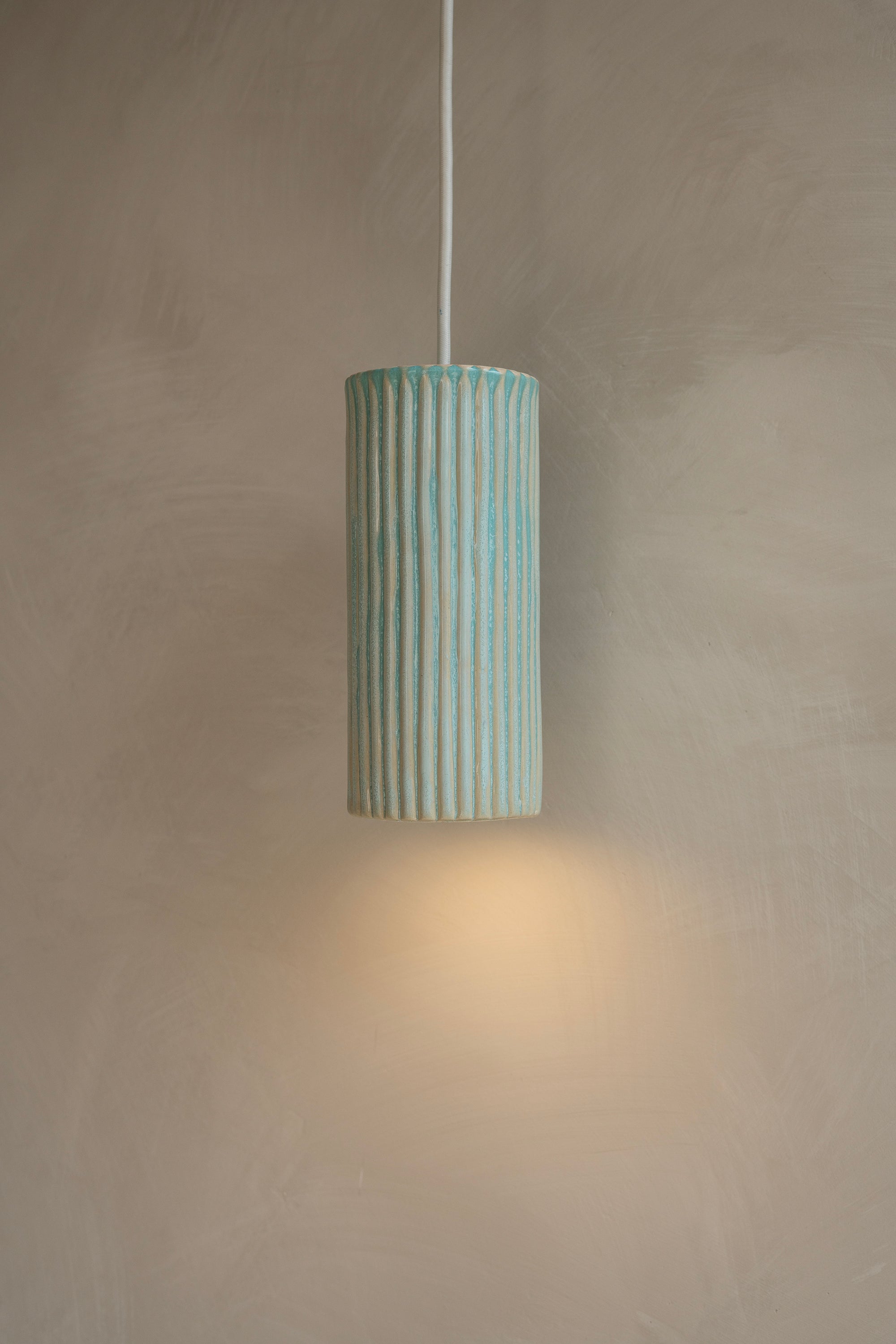 DIN Pendant - Fah Blue
