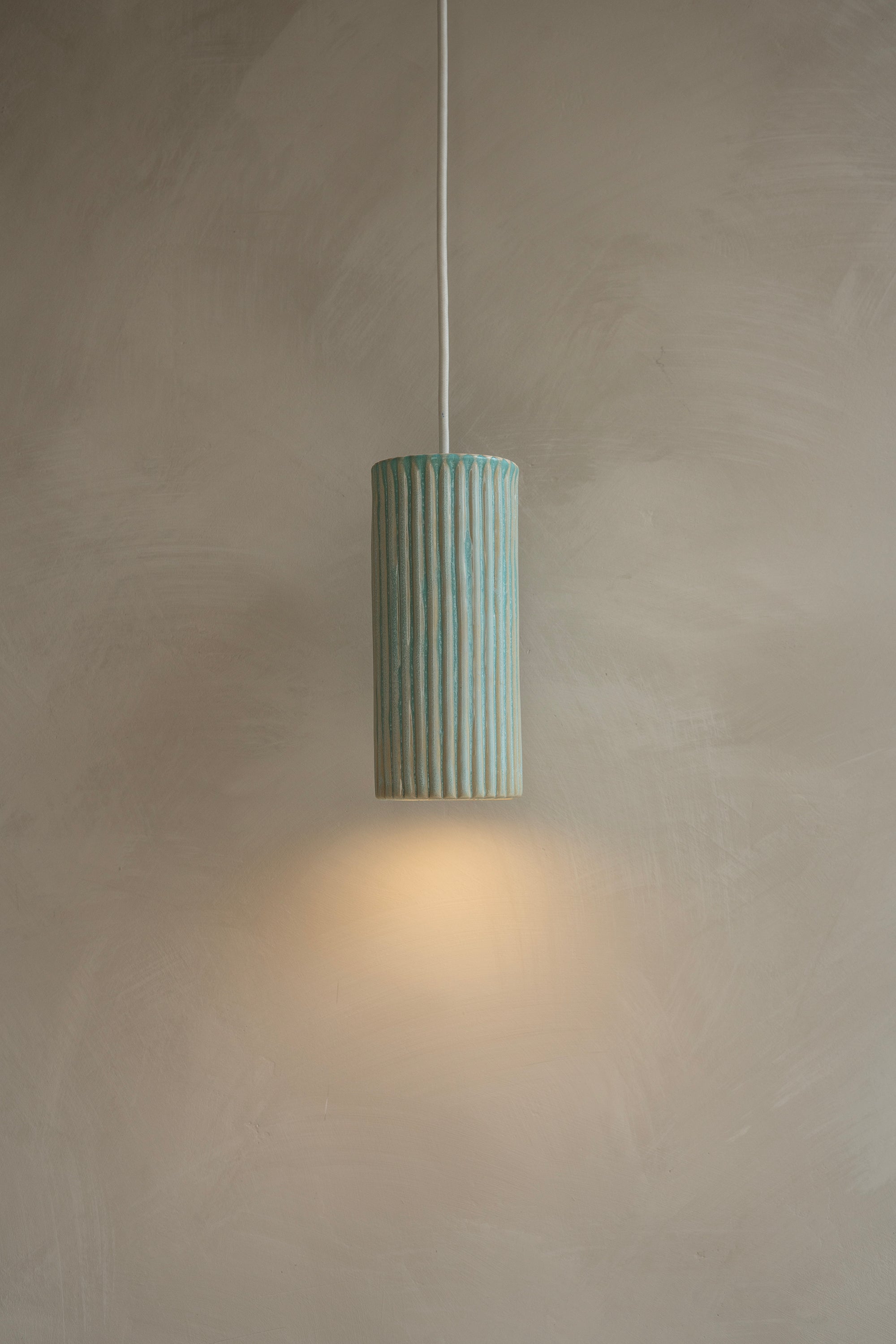 DIN Pendant - Fah Blue