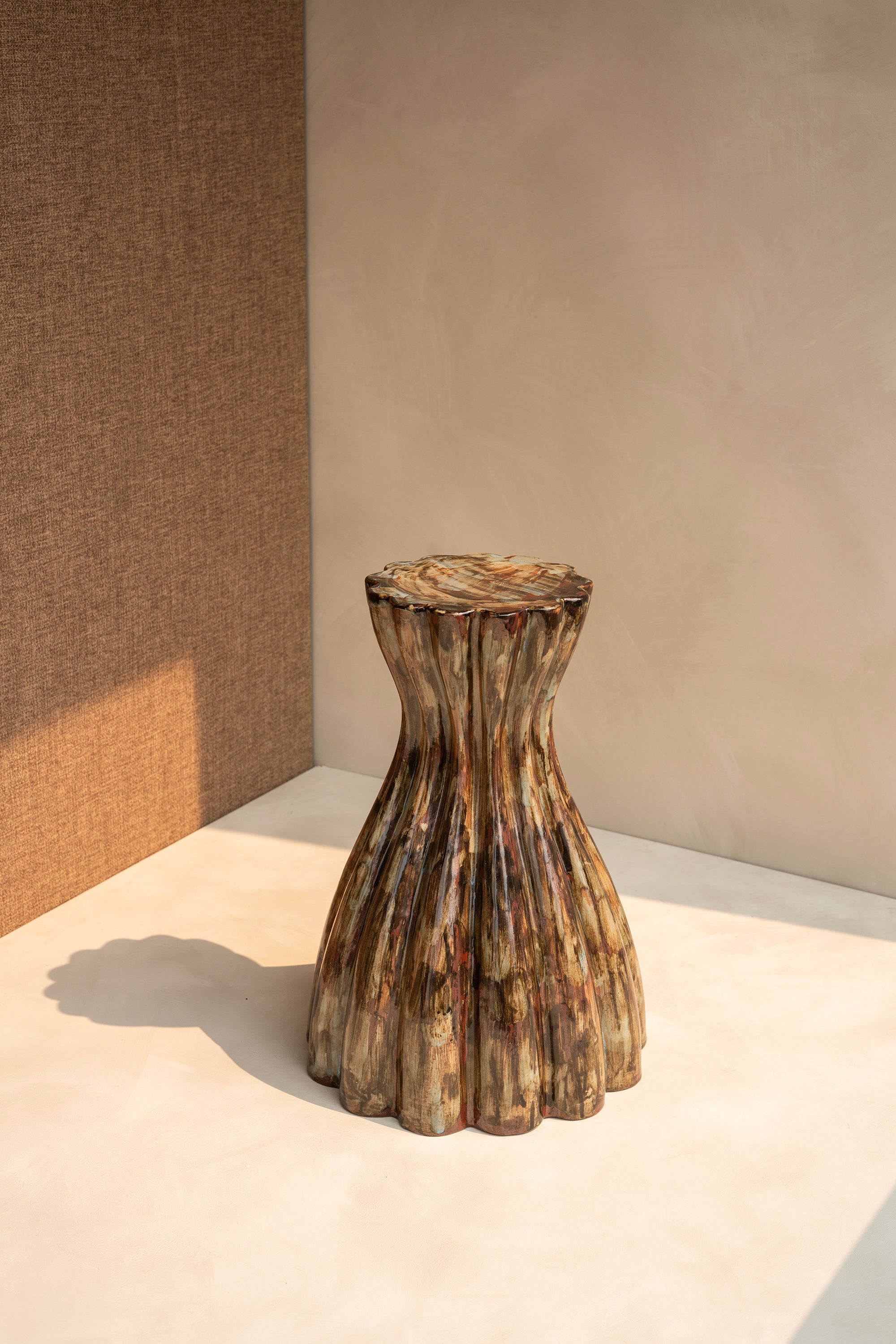 DIN Side Table - Tri-Glaze