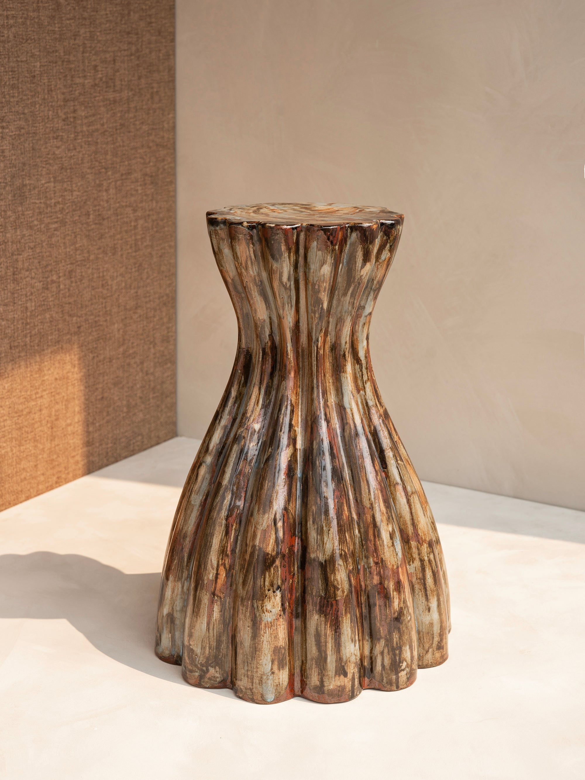 DIN Side Table - Tri-Glaze