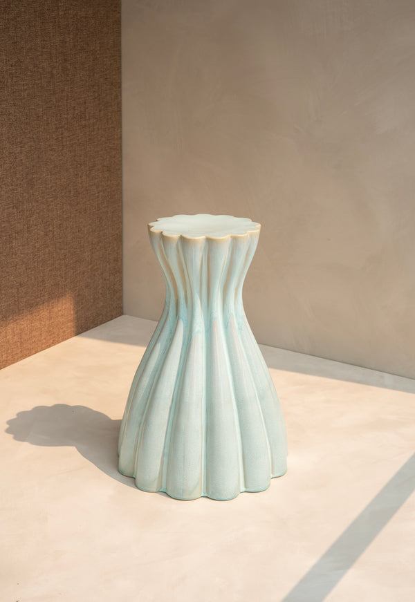 DIN Side Table - Fah Blue