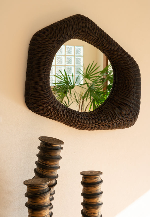 Waii Mirror - Ebonized