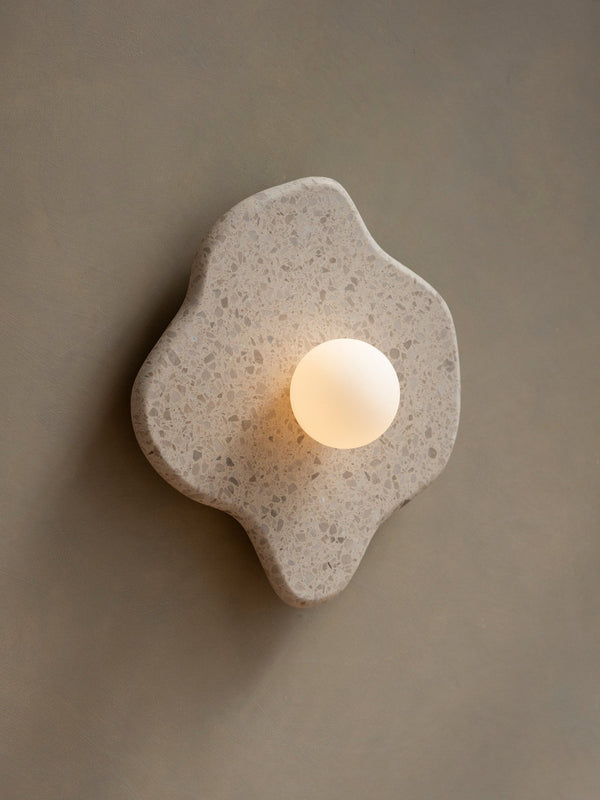 Blob Sconce #2 - Beige Terrazzo